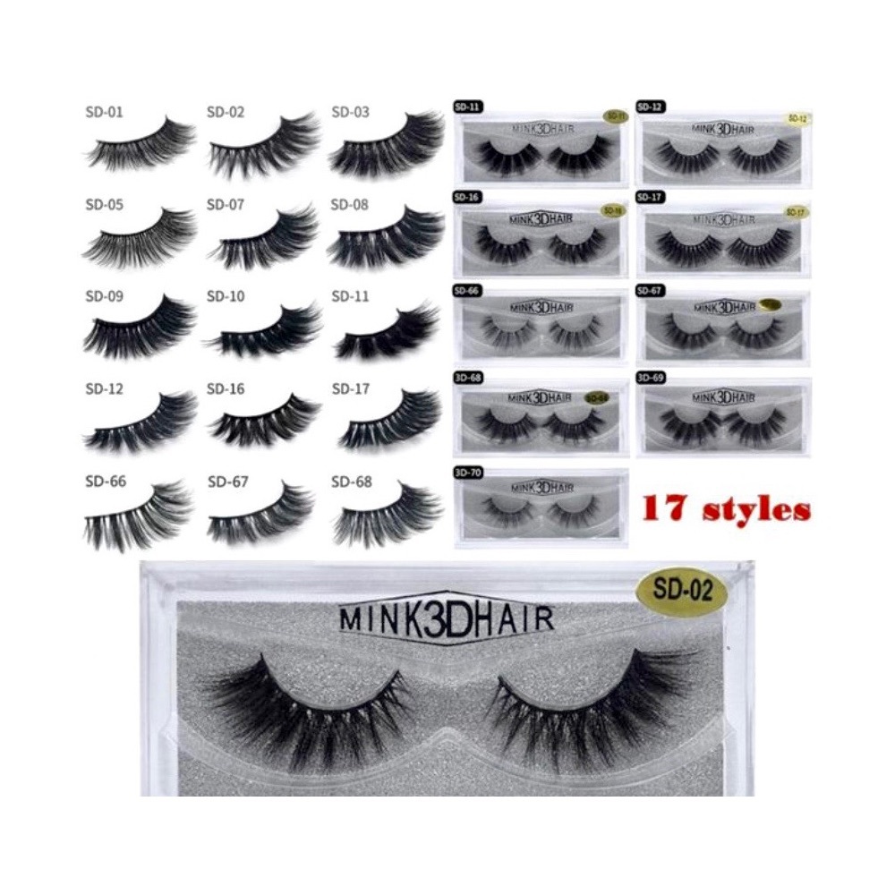 Mink 3D Eyelashes